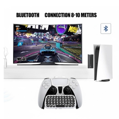 Picture of Dobe PS5 wireless Bluetooth keyboard Rechargeable With Case