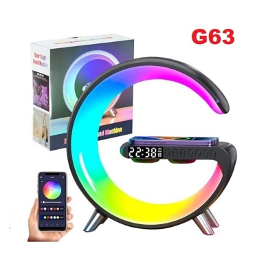 Picture of G63 Wireless Bluetooth RGB Speaker Wireless Charger