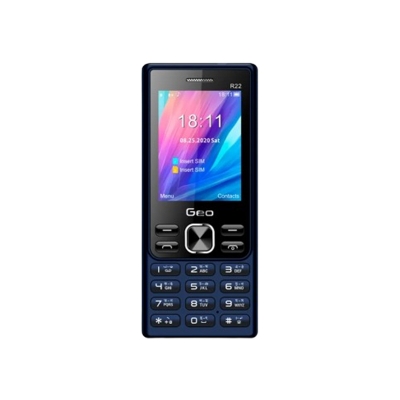 Picture of Geo R22 Super Slim Phone Metal Body Dual Sim