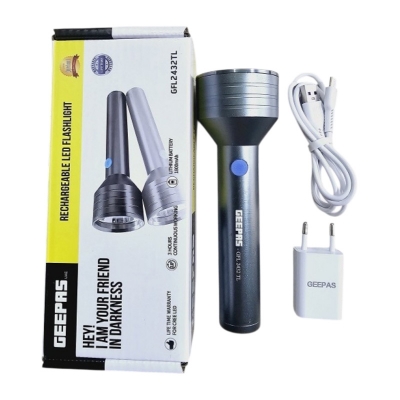 Picture of Geepas GFL-2432TL Rechargable LED Flashlight Torch Light