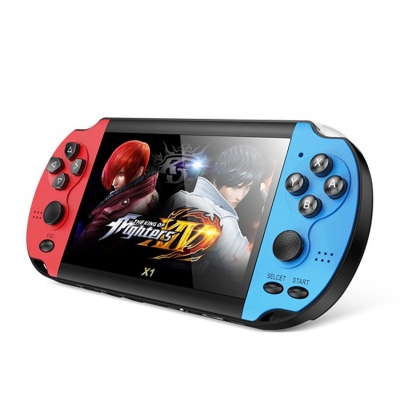 Picture of Game Player 1000+ Games 4.3 inch 8G LCD Screen 8G Built-in Battery Retro Video Handheld Game Console