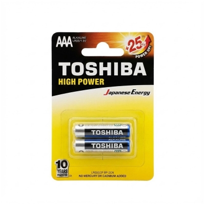 Picture of Toshiba AAA Alkaline Battery 2PC