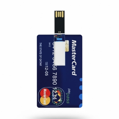 Picture of 64GB Slim Credit Card USB Flash Drive