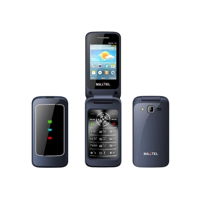 Picture of Maxtel Max 14 Folding Mobile Phone Dual Sim Blue