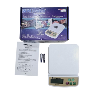 Picture of Miyako 10KG Digital Kitchen Weight Scale