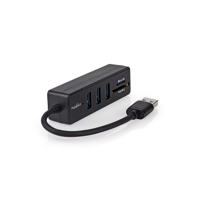 Picture of 5 Port USB Hub Multiple Extender TF SD Card