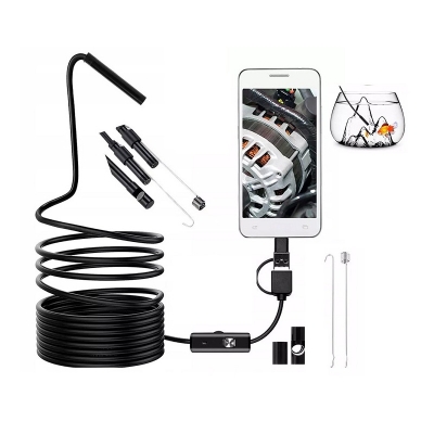 Picture of 2 in 1 inspection Endoscope Camera 5 Meter Waterproof