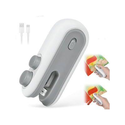 Picture of 2 in 1 Mini Plastic Bag Sealer Machine Rechargeable