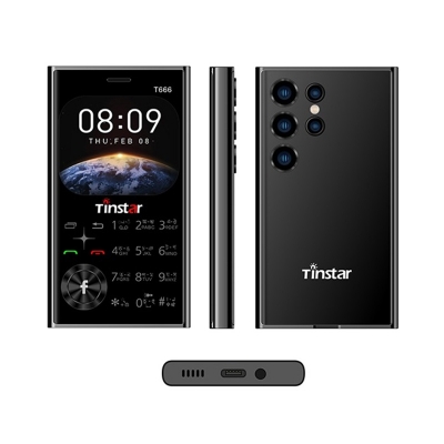 Picture of Tinstar T666 Mini Card Phone Dual Sim Camera