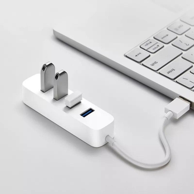Picture of Xiaomi 4 Ports USB3.0 Hub with Stand-by Power Supply Interface USB Hub