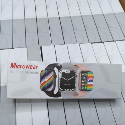 Picture of Microwear W17 Pro Series 7 Smartwatch Wireless Charger Calling Waterproof