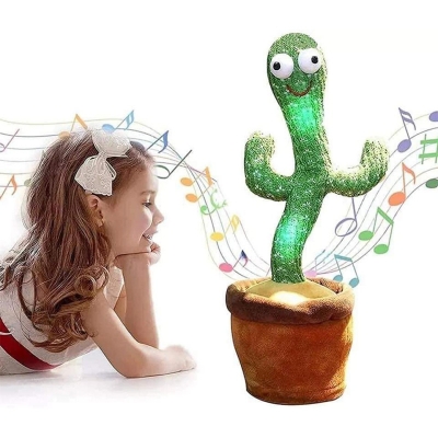 Picture of Dancing Cactus Plush Kids Toy Talking