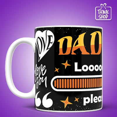 Picture of Funny Dad Joke Loading Coffee Mug, Humorous Gift for Father with a Sense of Humor, Best Dad Gift