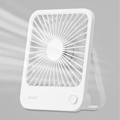 Picture of jisulife FA26 Utlra Thin Table Fan 4500mAh Battery