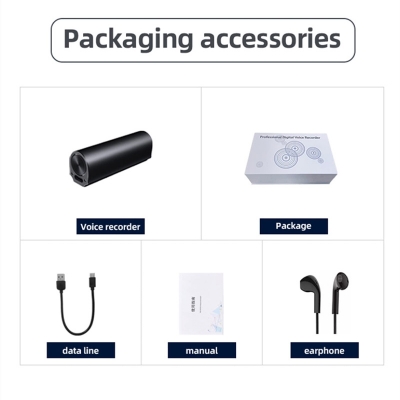 Picture of Q70 Mini Voice Recorder 8GB 20 days Recording