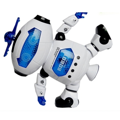 Picture of Dancing Robot with 3D Lights and Music Multi Color