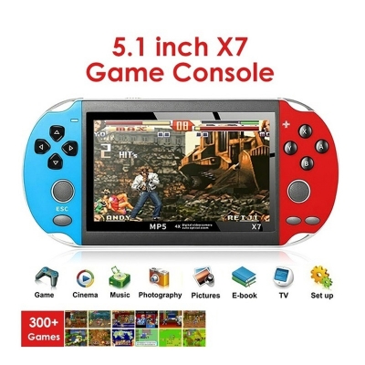 Picture of X7 Game Handheld Console 10000 Games 5 inch 8GB Display