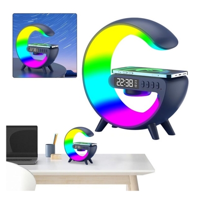 Picture of G63 Wireless Bluetooth RGB Speaker Wireless Charger Light APP Control Table Desk Lamp