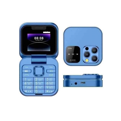 Picture of Maximus MB20 Pro Mini Folding Phone Dual Sim Warranty Blue