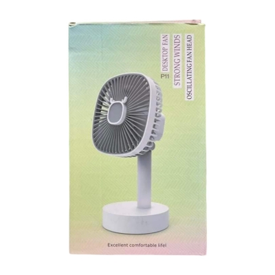 Picture of JIVI P11 Desktop Fan Rotating Rechargable 2000mAh