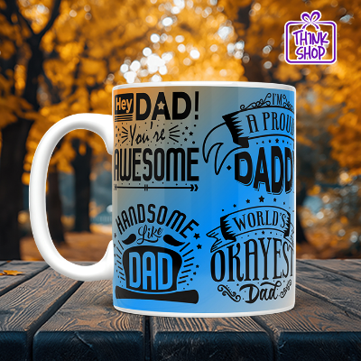 Picture of Proud Daddy Ceramic Mug, Best Dad Birthday, World's Greatest Dad, Best Dad Gift