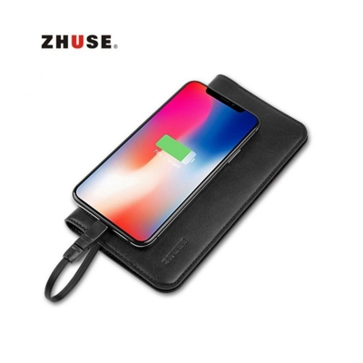 Picture of Zhuse Star River Series 3 Wireless Power Bank Leather Wallet