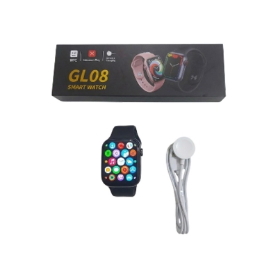 Picture of GL08 Smartwatch 1.90 Big Display Calling Option Metal Body Wireless Charger