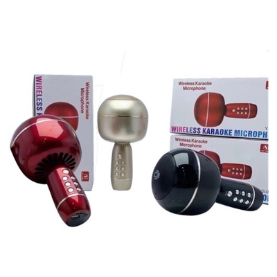 Picture of YS-09 Mushroom Shape Bluetooth Wireless karaoke Microphone