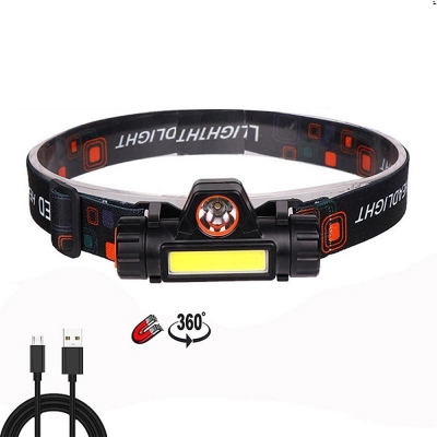 Picture of Mini Head Lamp USB Charging Flash Light Rechargeable
