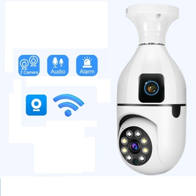 Picture of E27A V380 Pro Bulb Wifi Camera Dual Lans Rotatable