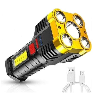 Picture of Flashlight COB Rechargerable 5 LED Light