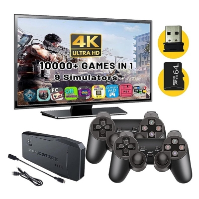 Picture of Lite 4k Ultra HD Wireless TV Game Stick 64GB Memory 10000 Game