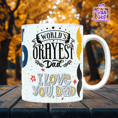 Picture of World's Greatest Dad Mug, Unique Present for Father's Birthday, Great Dad Gift