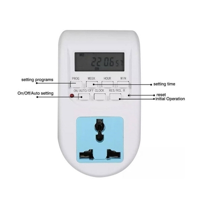 Picture of Digital Timer Switch Energy Saving Socket 220V