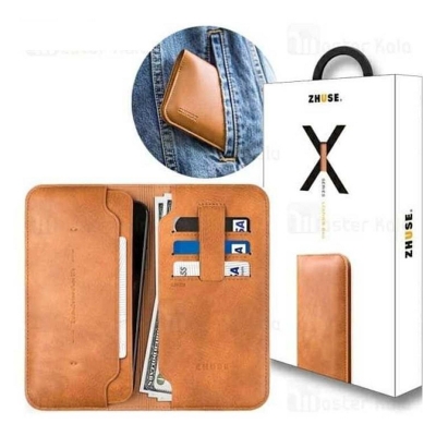 Picture of Zhuse Wallet Flip Cover For Smart Phone upto 6.6 inch