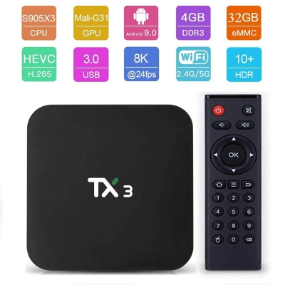 Picture of TX3 Mini Android TV Box 4GB RAM 32GB ROM