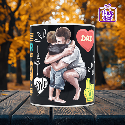 Picture of Greatest Gift Dad Coffee Mug, My Father Believed In Me, Best Gift for My Hero