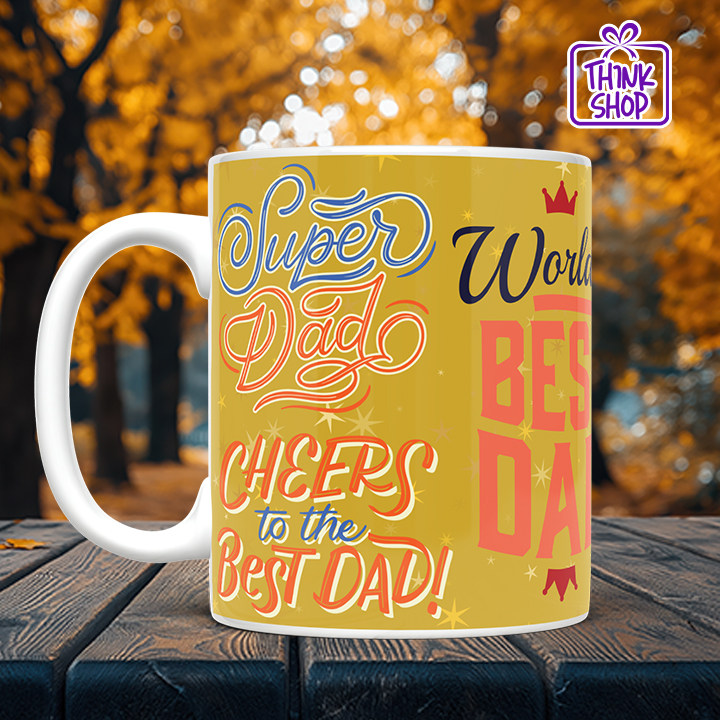 Picture of I love You Dad Mug, Father and Daughter, Perfect Father's Day Gift