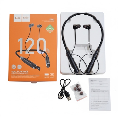 Picture of HOCO ES62 Magnetic Sports Earphones 120 Hours With TF Card