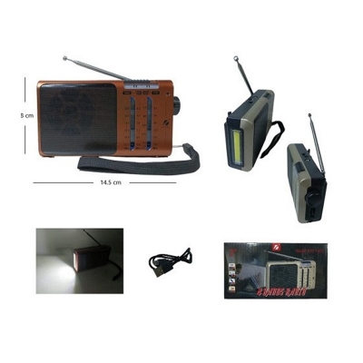 Picture of Kboard KTF-1472 FM Radio BT Speaker MP3 Player TF USB Flashlight