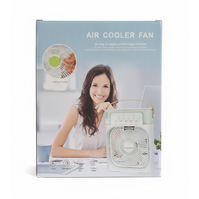 Picture of AR27 Air Cooler Fan Humidifier Fan Water Mist Fan Green