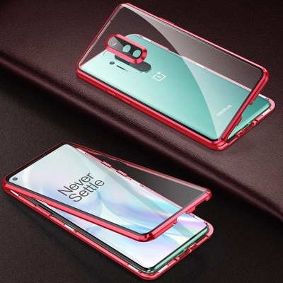 Picture of Oneplus 9R Magnetic Absorption Case Metal Frame