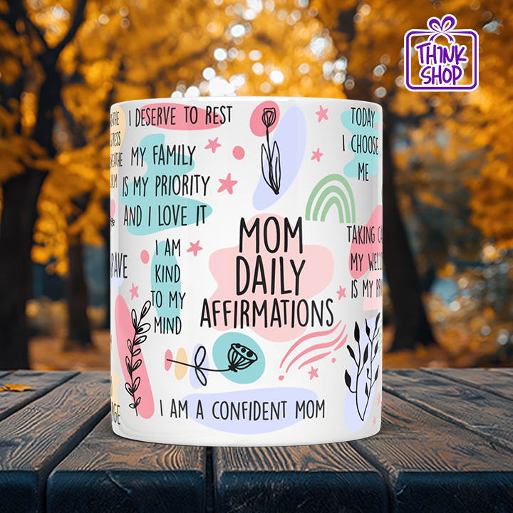 Picture of Mom Daily Affirmations Coffee Mug Gift For Mom