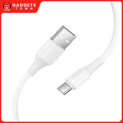 Picture of Data Sync | 1m Length, 25g | Reinforced Joints, OD 3.8 mm | For Android Phones, Tabs & Type-C Devices