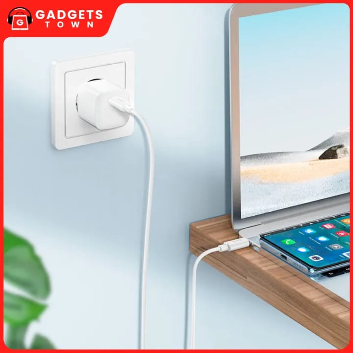 Picture of Hoco X88 Type‑C to Type‑C Fast Charging & Data Cable | 1 m PVC‑Sheathed | PD 60 W (20 V/3 A) | 3 A Compatible with Laptops, Phones, Tablets | Durable & Lightweight