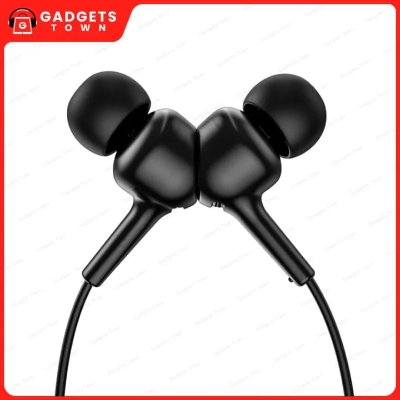 Picture of Hoco ES51 Era Sports Neckband Earphones | Bluetooth 5.0 | 130 mAh Battery (10 H Playback, 200 H Standby) | Magnetic Silicone Band | Built‑in Mic | IPX‑5 Sweat‑Resistant | Lightweight 21 g