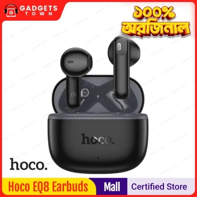 Picture of HOCO | EQ28 Bird | Bluetooth 5.4 TWS Wireless Earbuds | 7h Playtime | 320mAh Charging Case, 40mAh Earbuds | Hall Switch Auto-Pair, Touch Control, Mic | For Android & iPhone