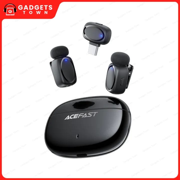 Picture of Noise Reduction | 30ms Low Latency, 15m Range | 300mAh Case + 60mAh Mics (~4h, ~20h Total) | For Android & iPhone 15/16