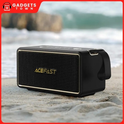 Picture of ACEFAST | K3 Max | 80W Peak Portable Bluetooth 5.4 Speaker | 2.1 System (1×Mid-Low + 2×Tweeters) +
