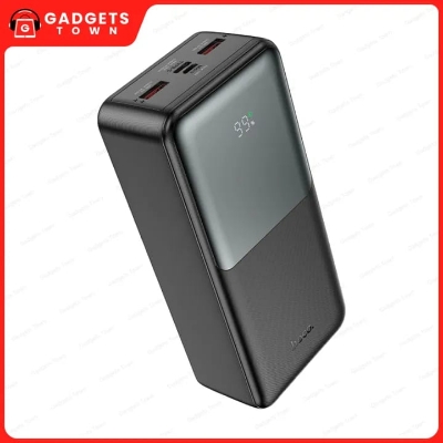 Picture of HOCO | J136B Sirui 30000mAh Power Bank | 22.5W Fast Charge + PD 20W | 3 Outputs (USB-A×2 22.5W, Type-C 20W) | Dual Input (Type-C/Micro 18W) | LED Digital Display |